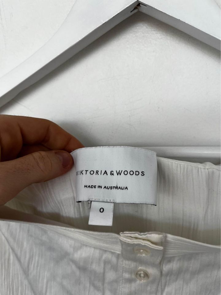 Viktoria + Woods white blouse - size 0