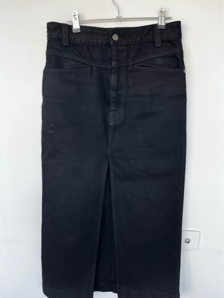 Khaite Black Denim Skirt - size 27