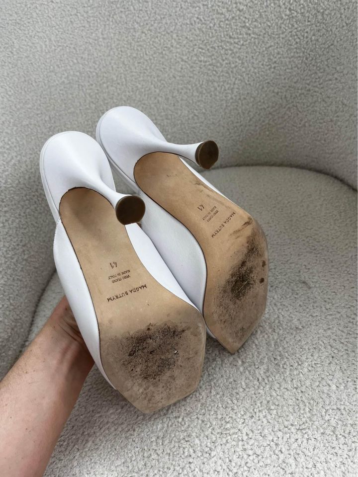 Magda Butrym White Classic Heel - size 41