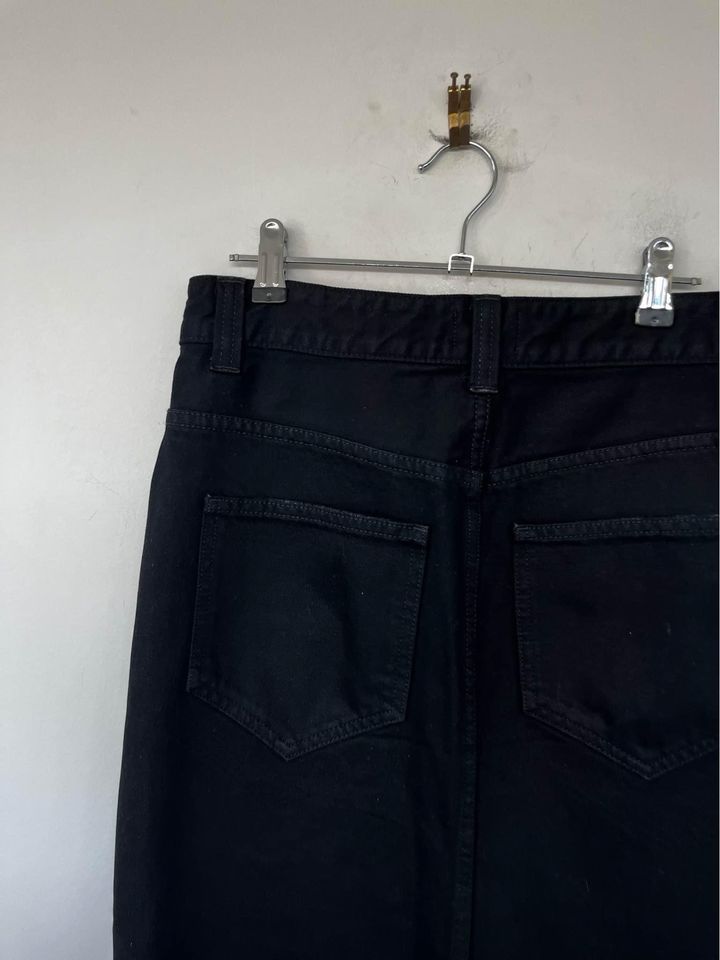 Khaite Black Denim Skirt - size 27