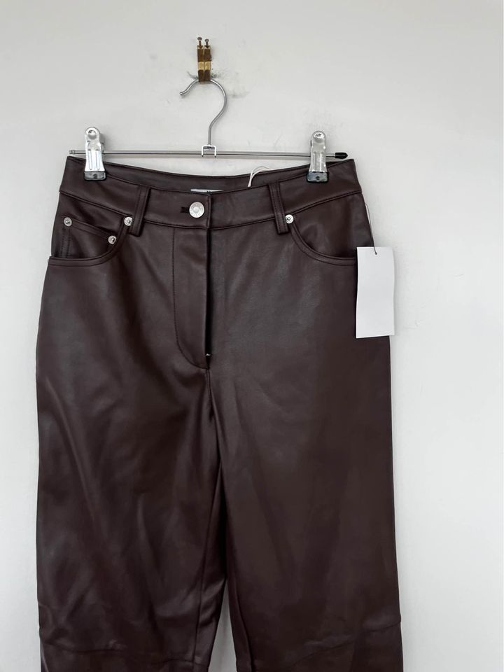 NA-KD Leather Pants - Size EU 32