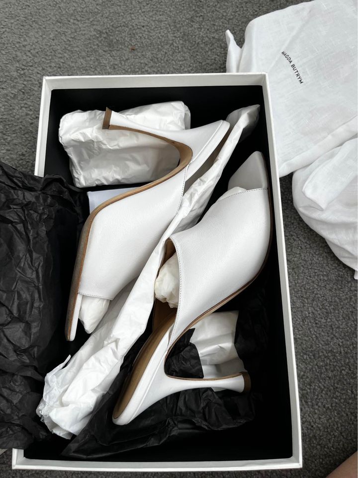 Magda Butrym White Classic Heel - size 41