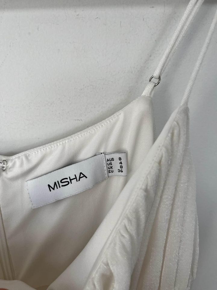 Misha white jumpsuit - size 8