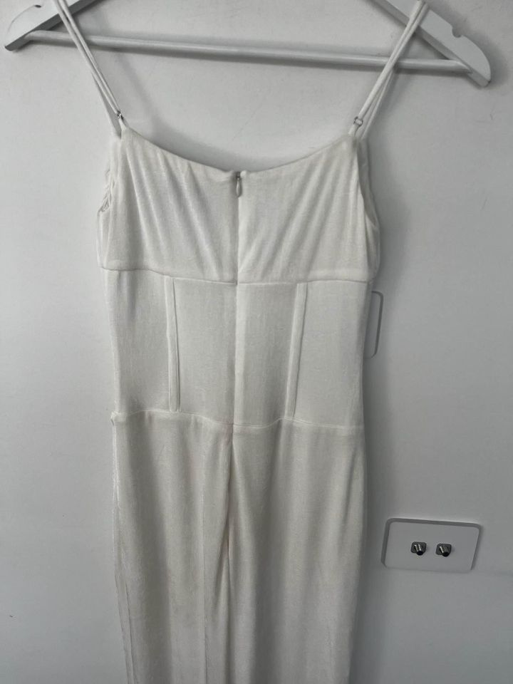 Misha white jumpsuit - size 8