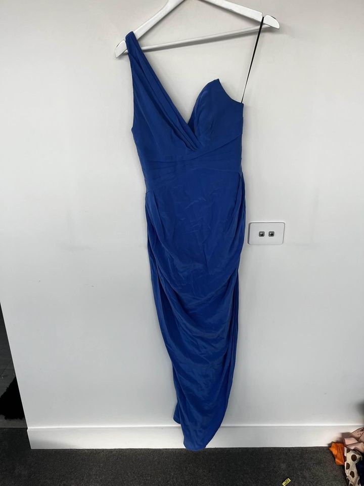 Zimmermann Blue Silk Maxi Dress - size 1