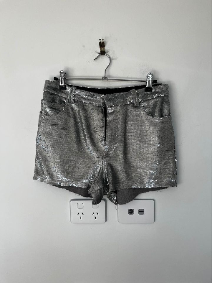 IRO Sequin Shorts - size 36