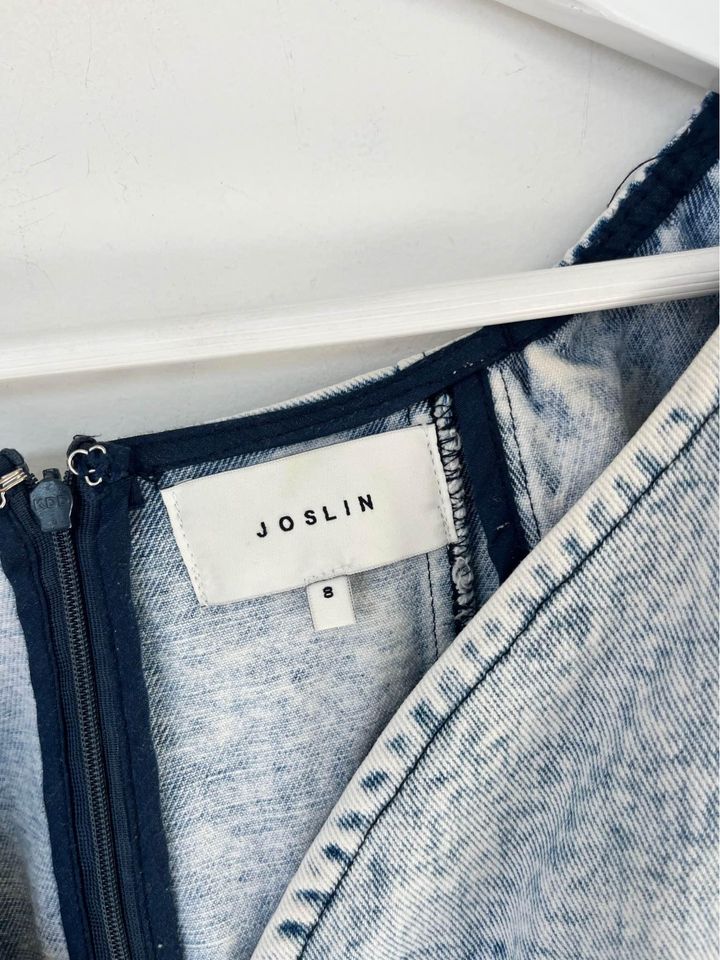 Joslin Denim Mini Dress - size 8