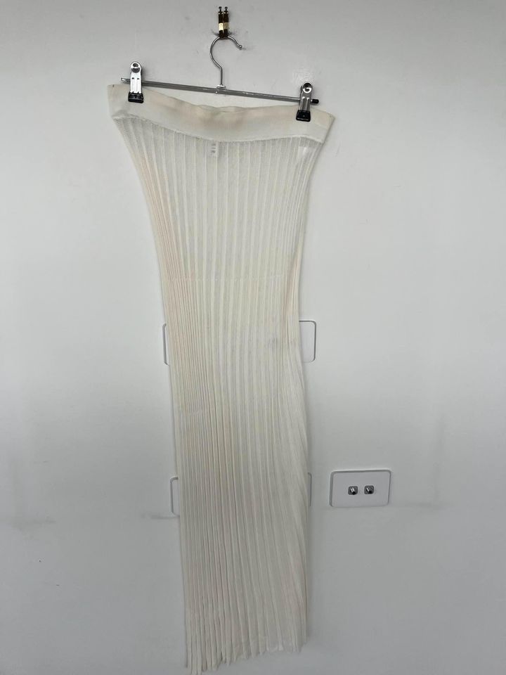 Sir The Label Cream Maxi Skirt - size 1