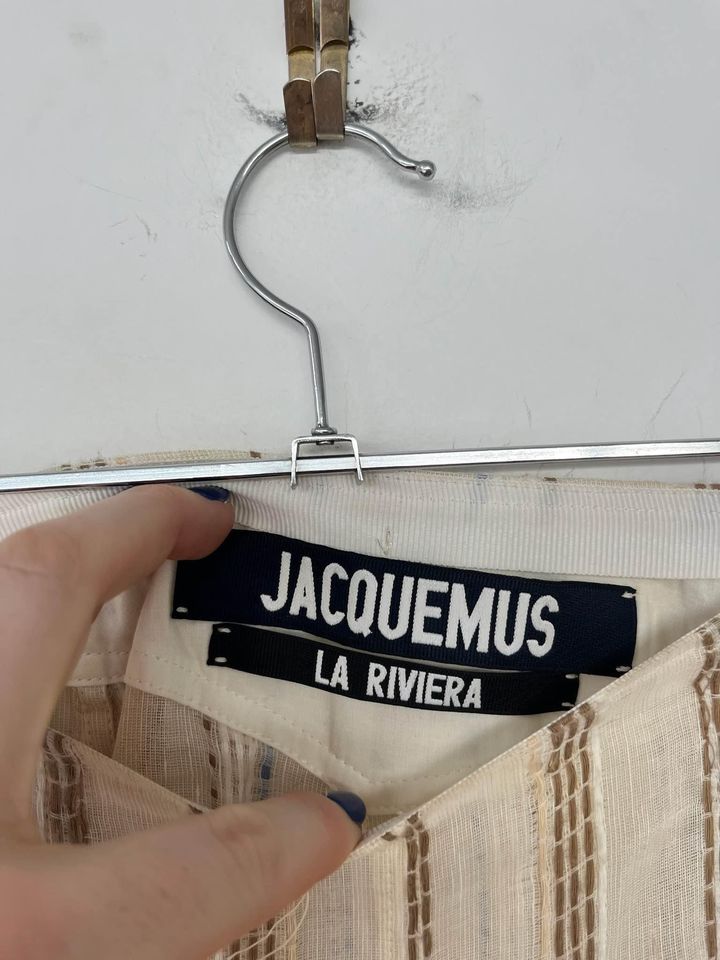 Jacquemus Striped Sheer Pants - size 34