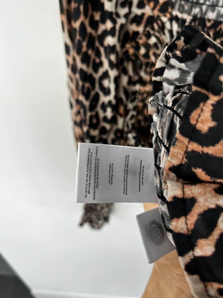 Ganni Shirred Mini Dress - size 36