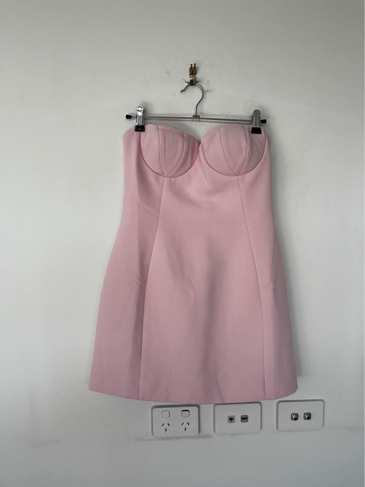 Issy Pink Mini Dress - size xs