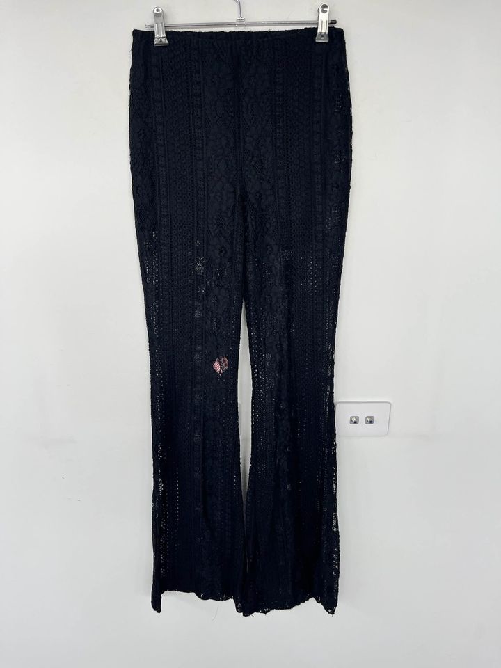 Nicholas Lace Flare Pants - size 6