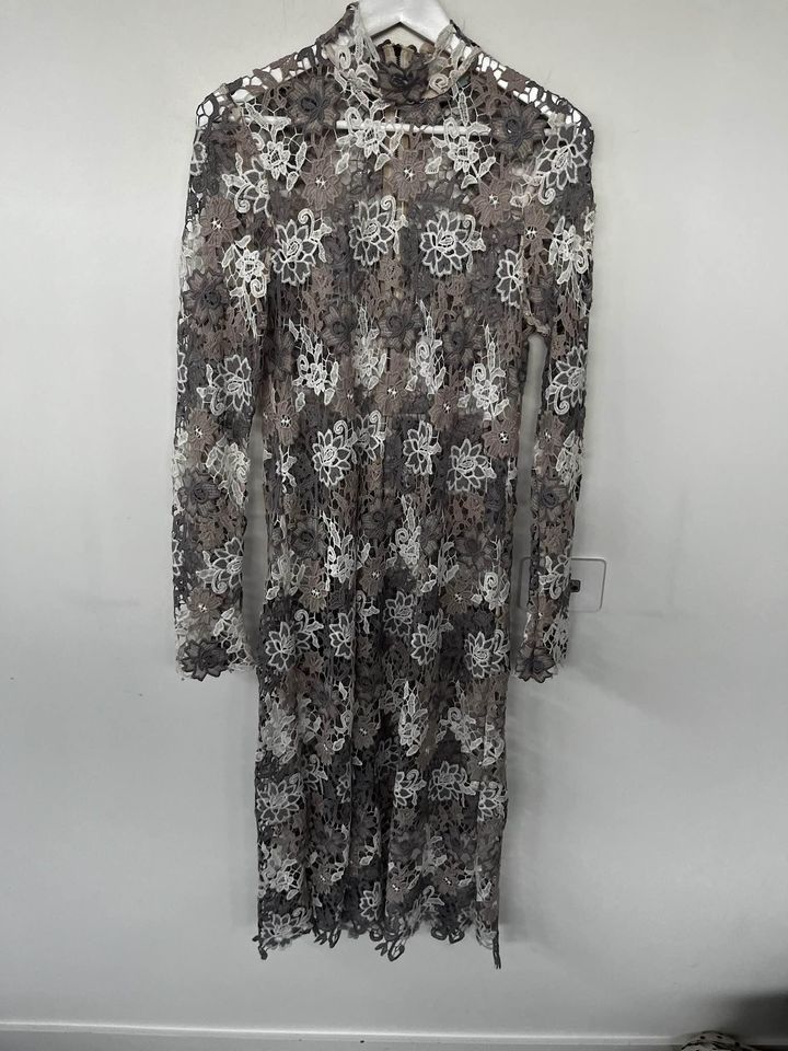 Kate Sylvester Lace Midi Dress - size medium