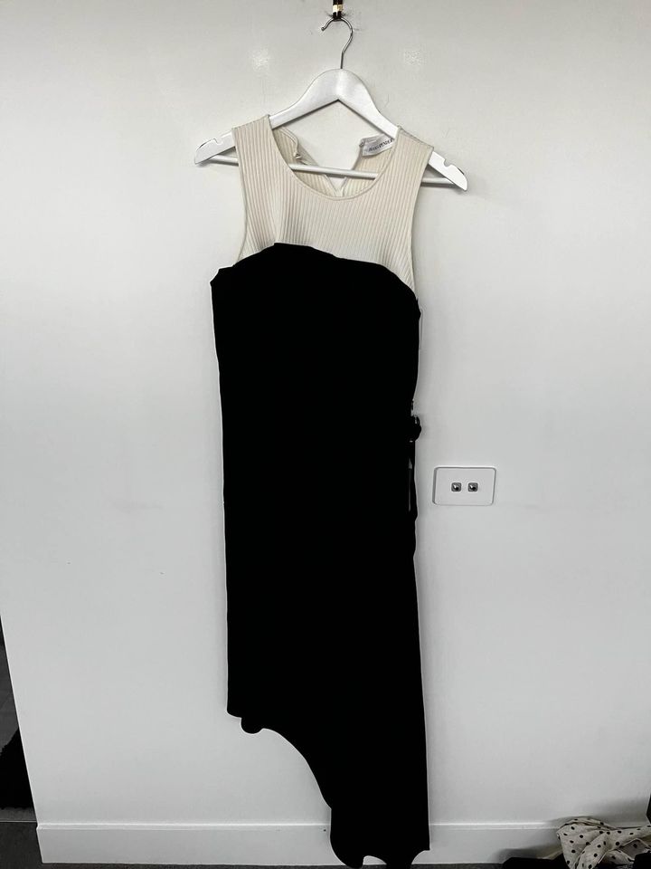 Bianca Spender Midi Dress - size 5