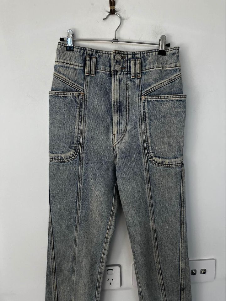 Isabel Marant blue denim jeans - size 34