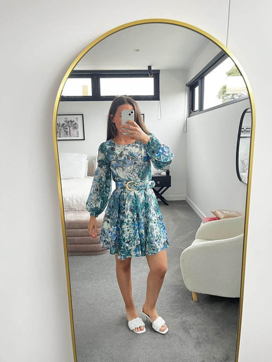 Sofia Irina Floral Mini Dress