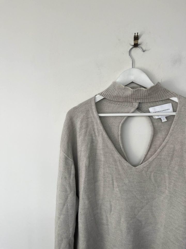 Viktoria & Woods grey Knit Jumper - size 1