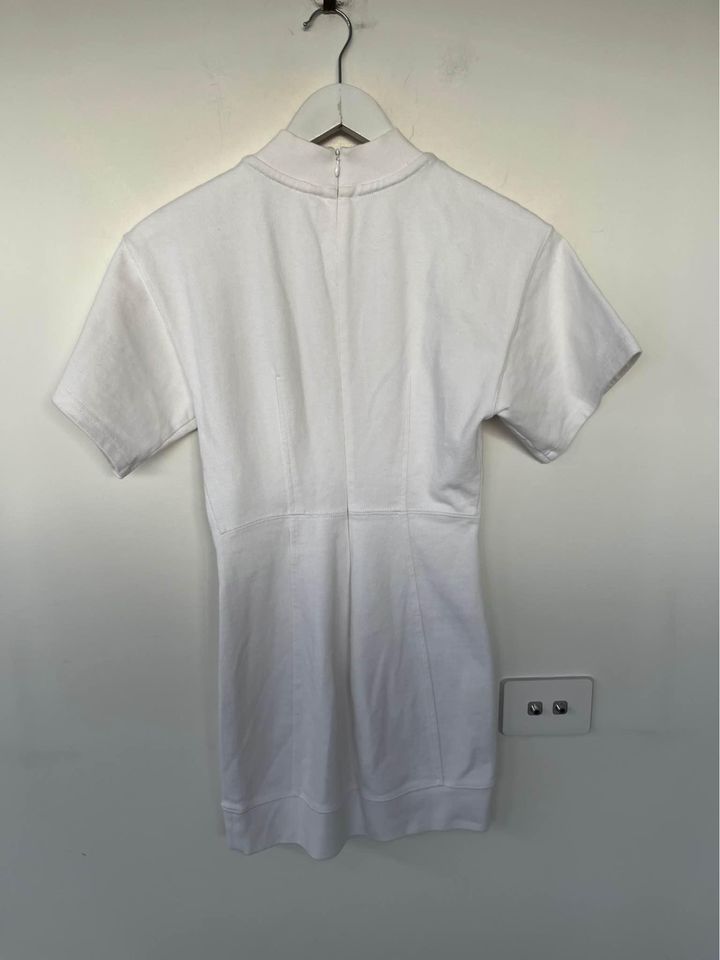 Alexander Wang White Mini Dress - size xs