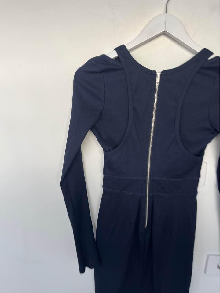 Dion Lee navy mini dress - size xs