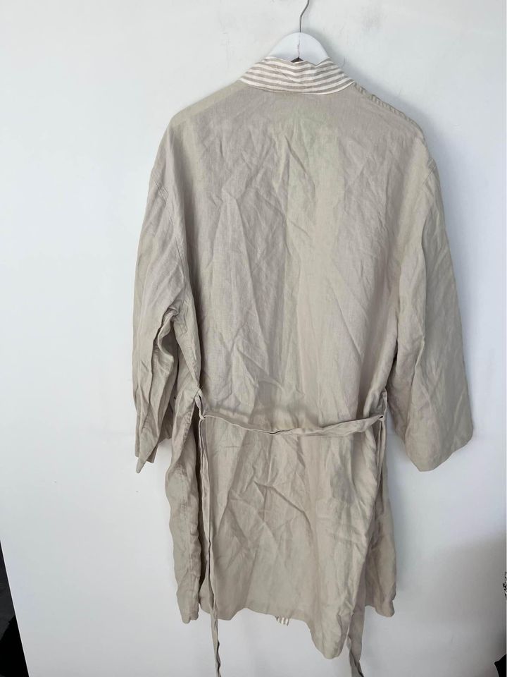 Carlotta + Gee linen robe - size M/L