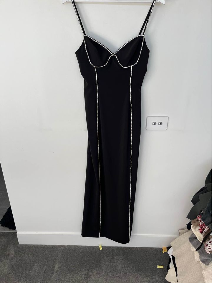 By Johnny Black Maxi Dress - size 10