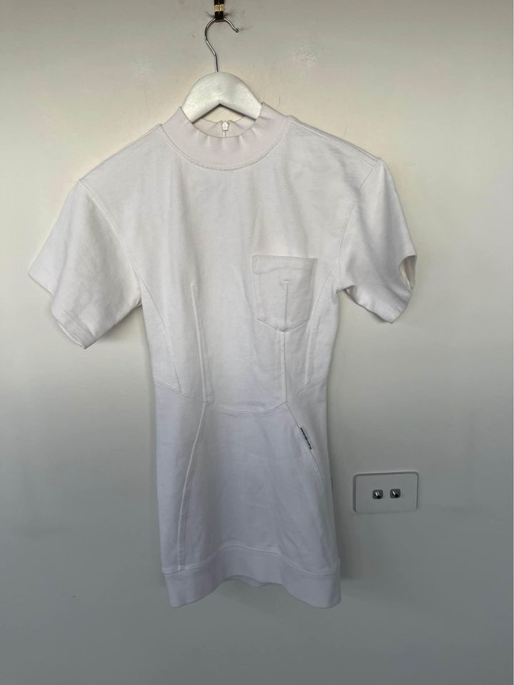 Alexander Wang White Mini Dress - size xs