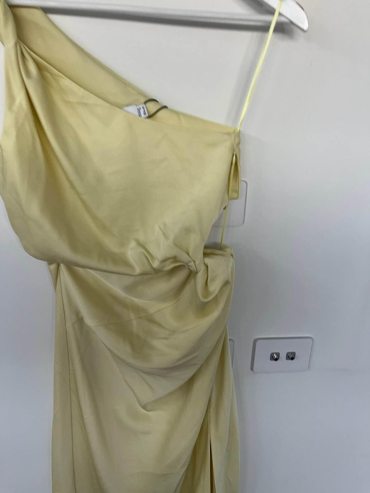 Misha Yellow Maxi Dress - size 10