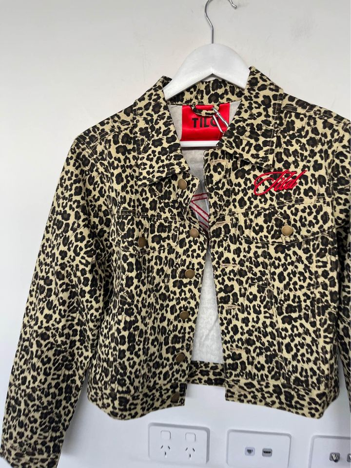 Tild Animal Print Jacket - size s