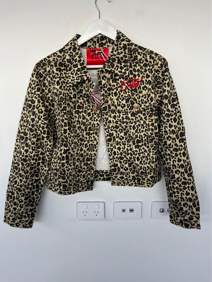 Tild Animal Print Jacket - size s