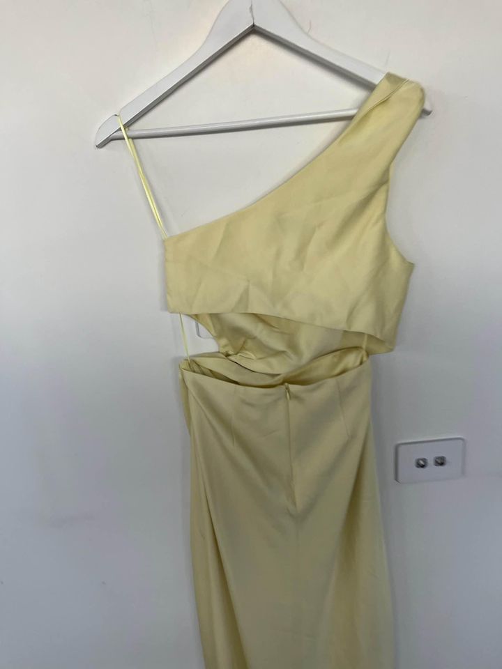 Misha Yellow Maxi Dress - size 10