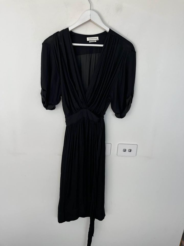 Isabel Marant black midi dress - size 38