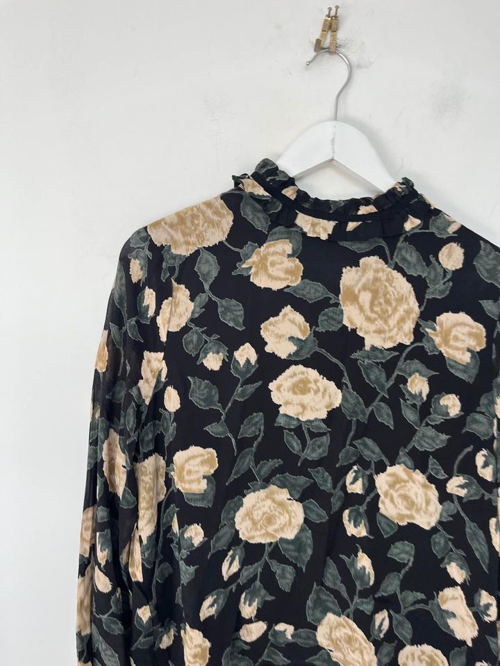 Ganni Floral Blouse - size 42