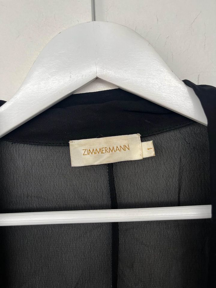 Zimmermann black shirt - size 1