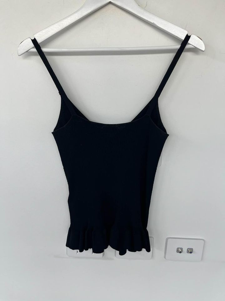 Sandro black knit tank - size 2