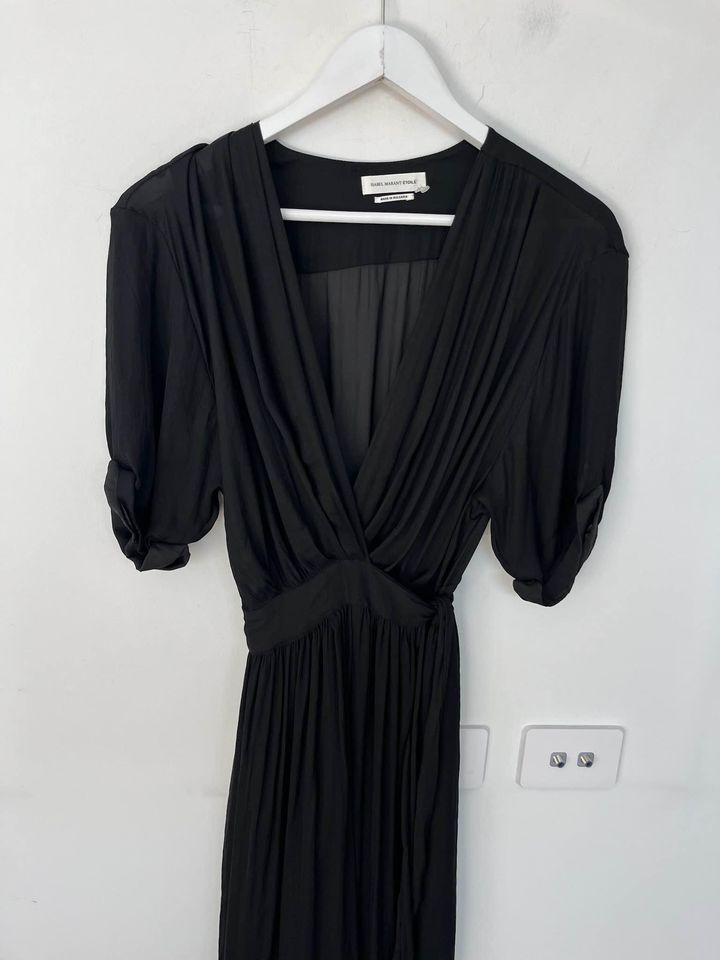 Isabel Marant black midi dress - size 38