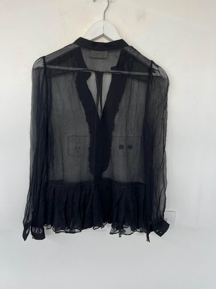 Zimmermann Black Silk Shirt - size 1