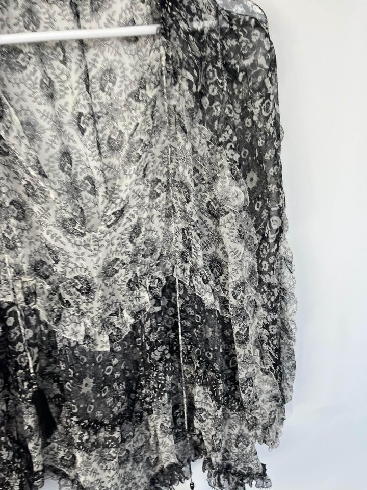 Zimmermann paisley silk blouse - size 1