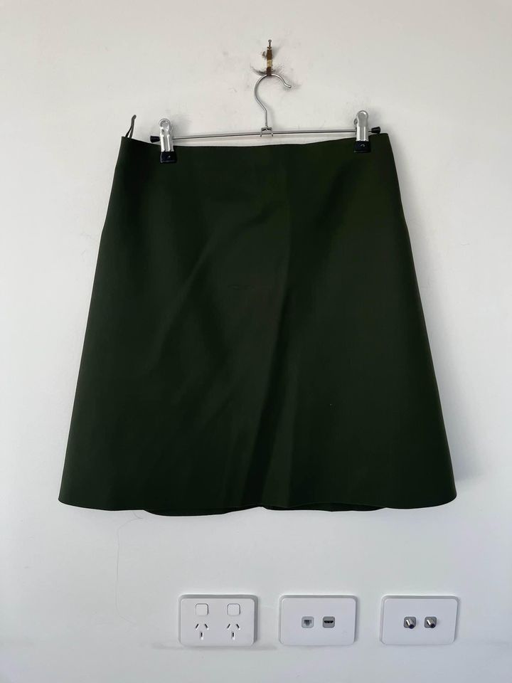 Scanlan Theodore green mini skirt - size 8