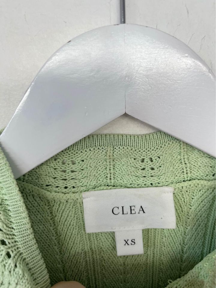 Clea Green Knit Set - size xs