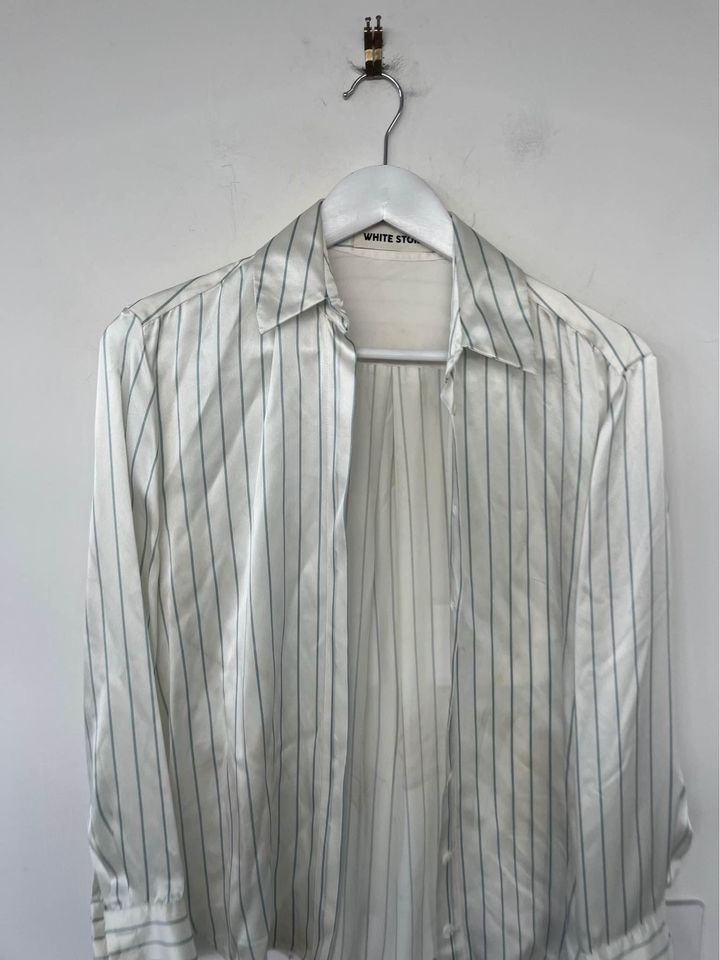 White Story Silk Shirt - size 6