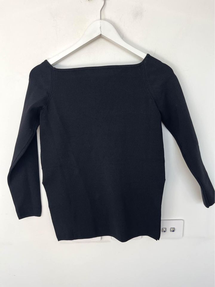 Esse Black Blouse - size 8