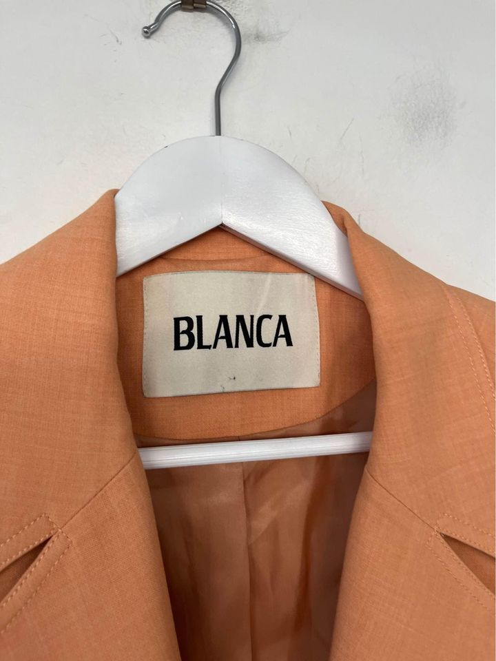 Blanca Orange Blazer - size large