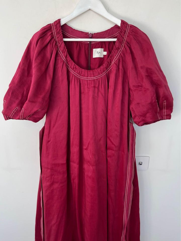 Aje pink maxi dress - size 8