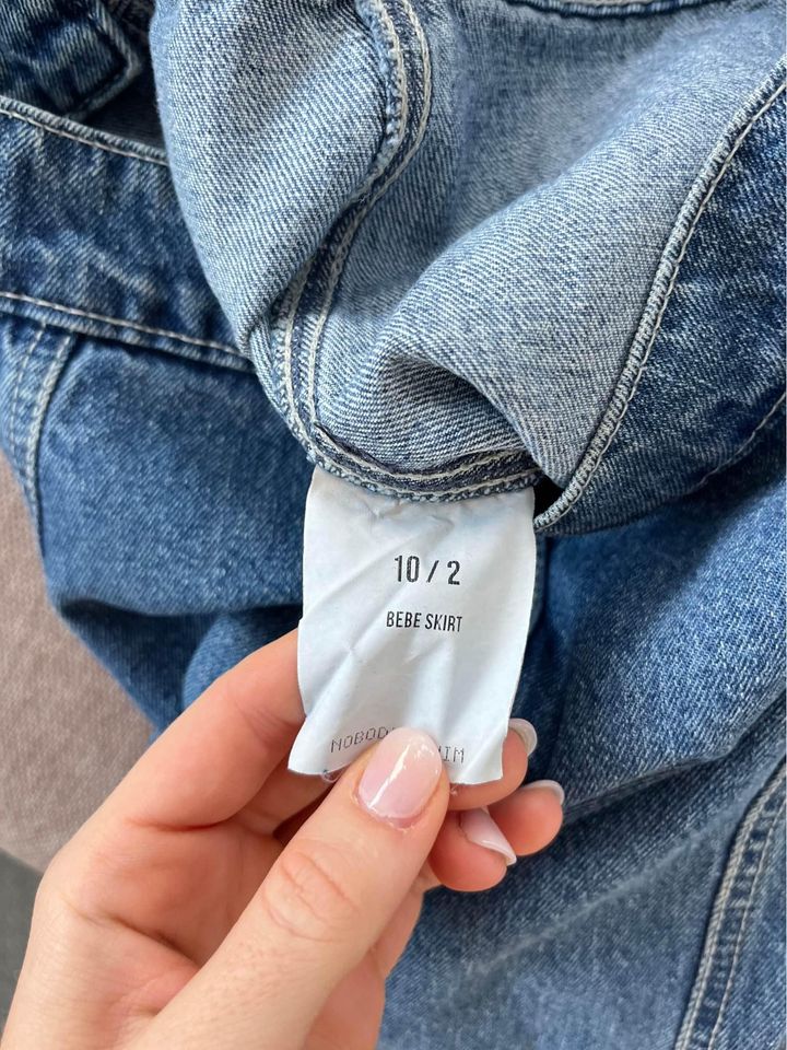 Bianca Spender x Nobody Denim Skirt - size 10