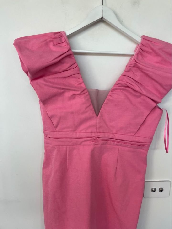 Elle Zeitoune pink mini dress - size large