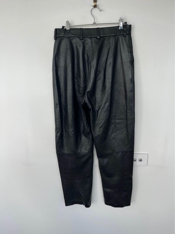 Scanlan Theodore Leather Pants - size 8