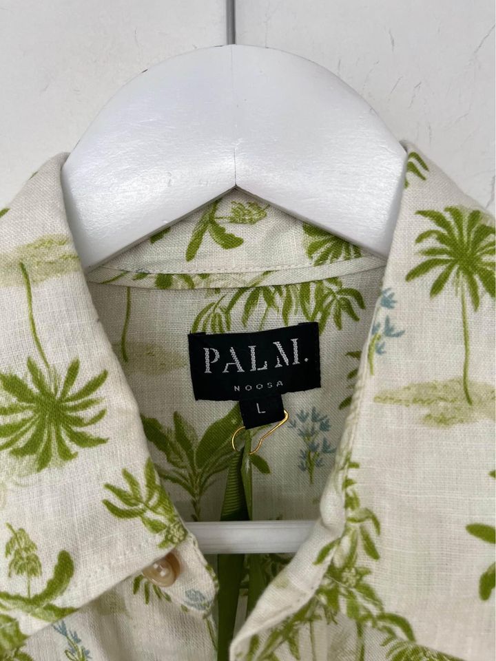 Palm Noosa Linen Blouse - size large