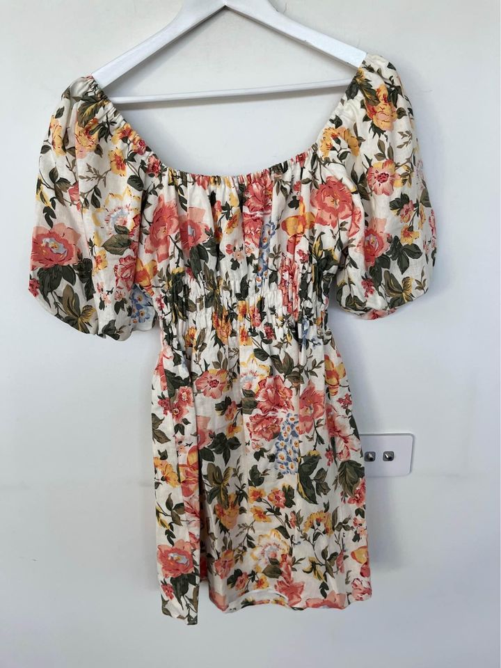 Faithfull the Brand floral mini dress - size 10