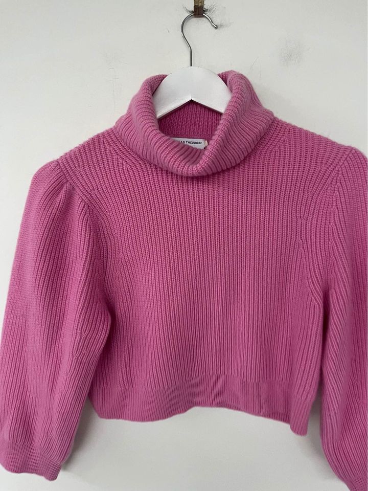 Scanlan Theodore Pink Cashmere Jumper - size xs