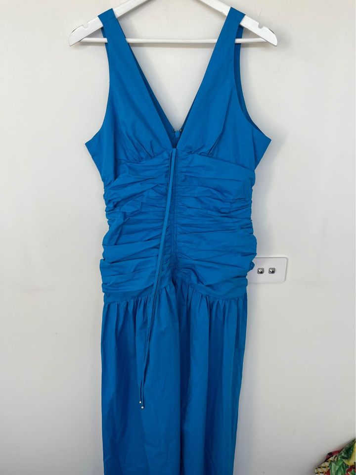 Sheike blue midi dress - size 14